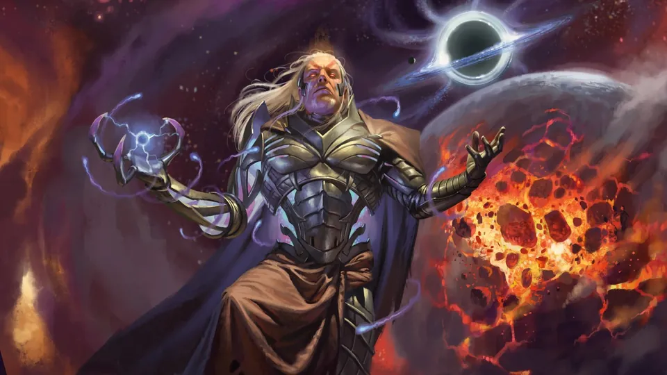 Key art from the Magic: The Gathering set Edge of Eternities